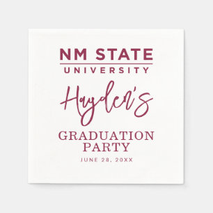 Serviette En Papier Diplômés de l'Université d'État du Nouveau-Mexique