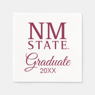 Serviette En Papier Diplômés de l'Université d'État du Nouveau-Mexique