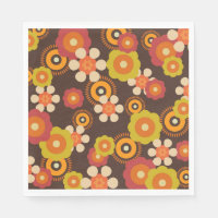 Disco les années 70 60s Retro Flowers Pop Culture