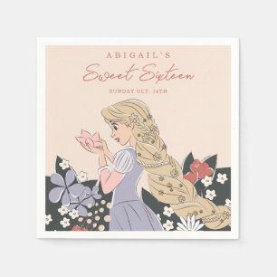 Serviette En Papier Disney Princess Rapunzel Anniversaire du Sweet s