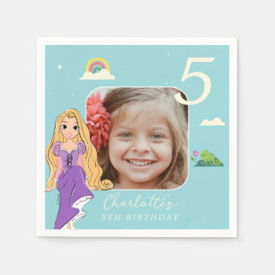 Serviette En Papier Disney Princess Rapunzel Girls Anniversaire