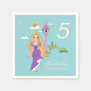Serviette En Papier Disney Princess Rapunzel Girls Anniversaire