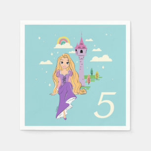 Serviette En Papier Disney Princess Rapunzel Girls Anniversaire