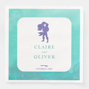 Serviette En Papier Disney's The Little Mermaid Mariage