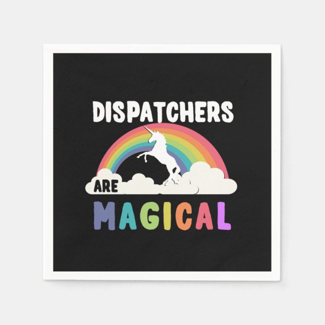 Serviette En Papier Dispatcher (Devant)