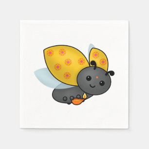 Serviette En Papier Diwali Ladybug avec Deepa