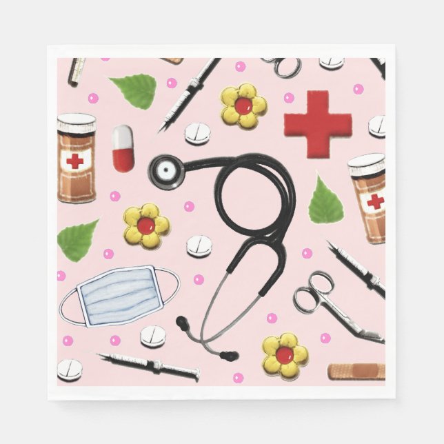 Serviette En Papier Docteur (Devant)