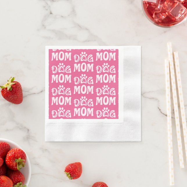 Serviette En Papier Dog (En situation)