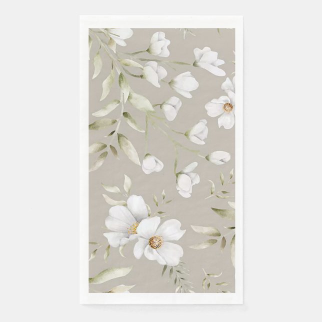 Serviette En Papier Dogwood Delight Livre Serviette (Devant)