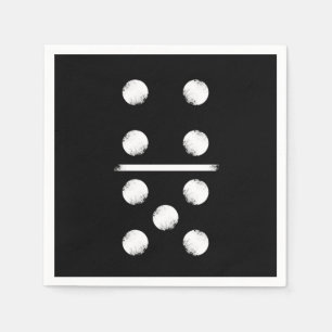 Serviette En Papier Domino Jeu 9 Dominos Carreaux Puzzler Jeu Cadeau