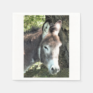 SERVIETTE EN PAPIER DONKEY