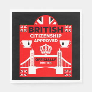 Serviette En Papier Dons de citoyenneté britannique