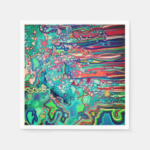 Serviette En Papier Doodle