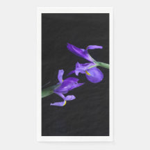 Double Iris Party Napkin