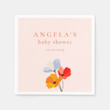 Douce Fleur de Pavot Baby Shower