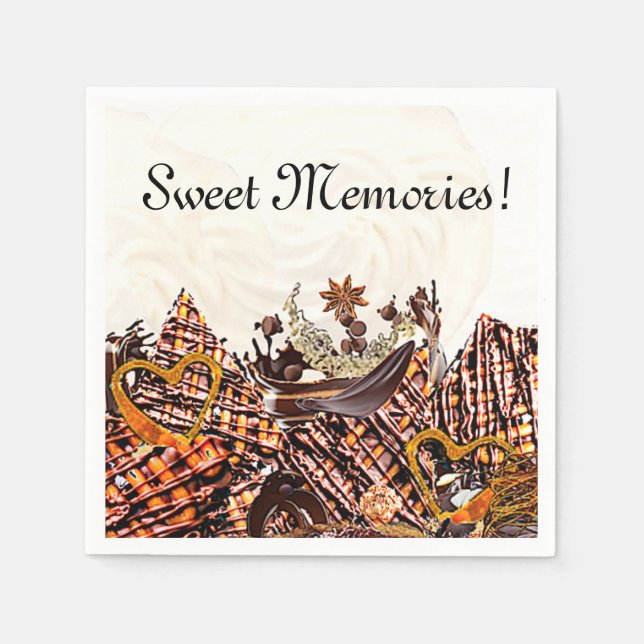 SERVIETTE EN PAPIER DOUCE JOURNÉE ENSOLEILLÉE ! :) (Devant)