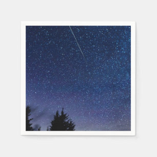 Serviette En Papier Douche Perseid Meteor