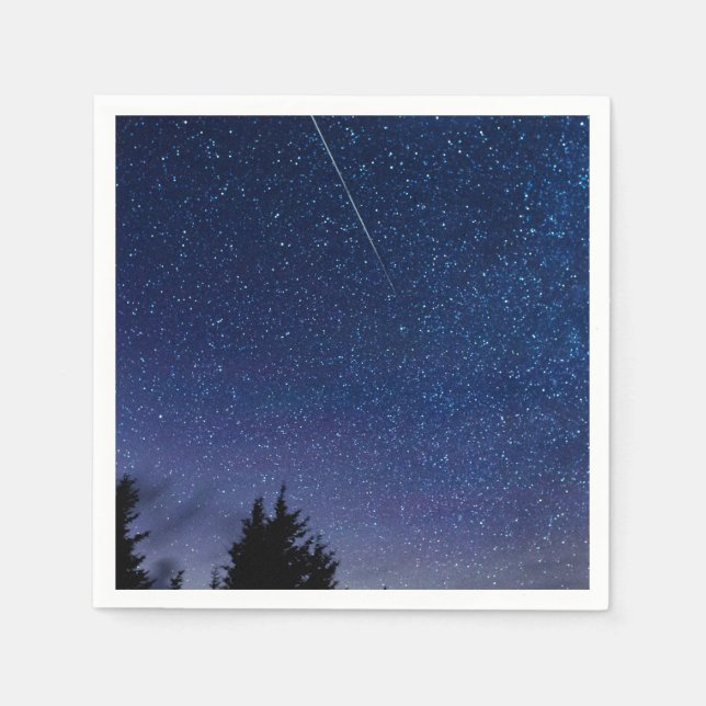 Serviette En Papier Douche Perseid Meteor (Devant)
