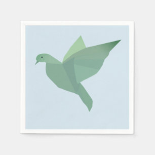 Serviette En Papier Dove Art, Papier de Paix Napkins
