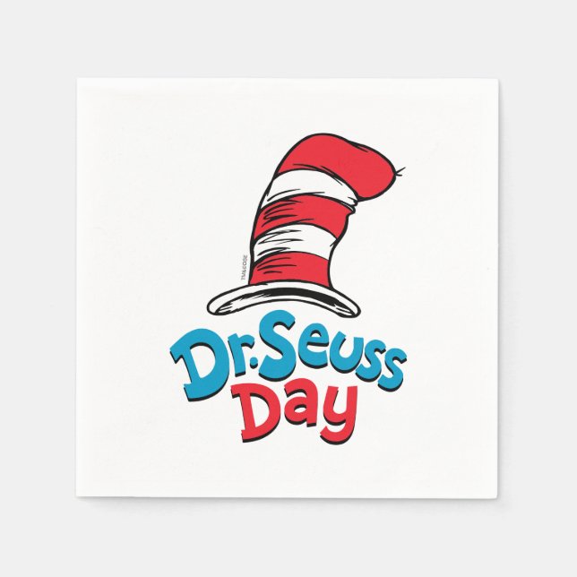Serviette En Papier Dr Seuss Day (Devant)