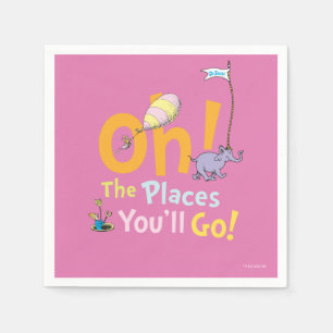 Serviette En Papier Dr. Seuss   Oh ! La Parade des Endroits