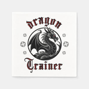 Serviette En Papier Dragon Trainer Imaginaire Lizard Mythique Créature