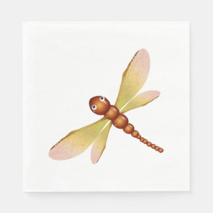 Serviette En Papier dragonfly magique à base de châtaignier et d'érabl