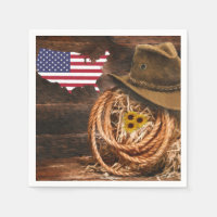 Drapeau américain Casquette lasso