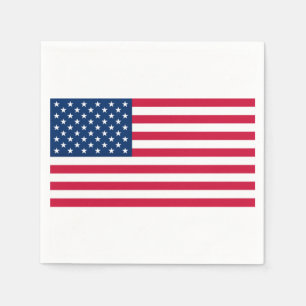 Serviette En Papier Drapeau américain serviettes USA