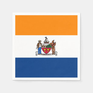 Serviette En Papier Drapeau d'Albany, New York