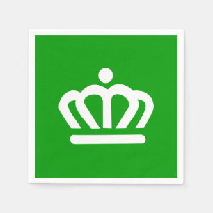 Serviette En Papier Drapeau de Charlotte, Caroline du Nord