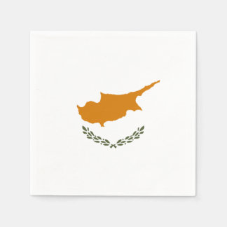 Serviette En Papier Drapeau de Chypre