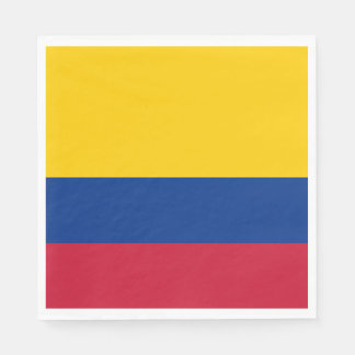 Serviette En Papier Drapeau de la Colombie