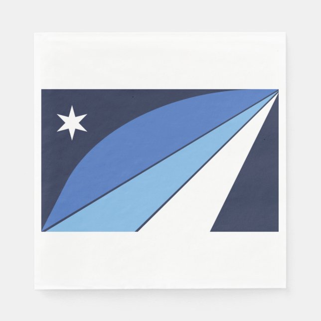 Serviette En Papier Drapeau de la Colombie (Caroline du Sud) (Devant)