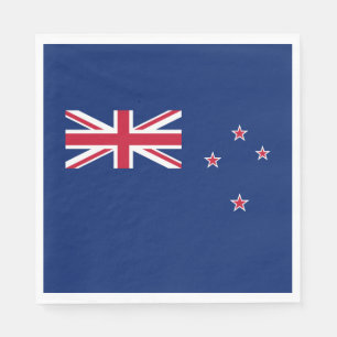 Serviette En Papier Drapeau de la Nouvelle-Zélande