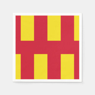 Serviette En Papier Drapeau de Northumberland Papier serviettes
