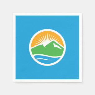 Serviette En Papier Drapeau de Provo, Utah