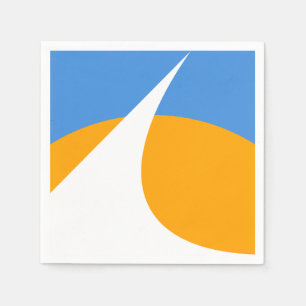 Serviette En Papier Drapeau de Redding, Californie