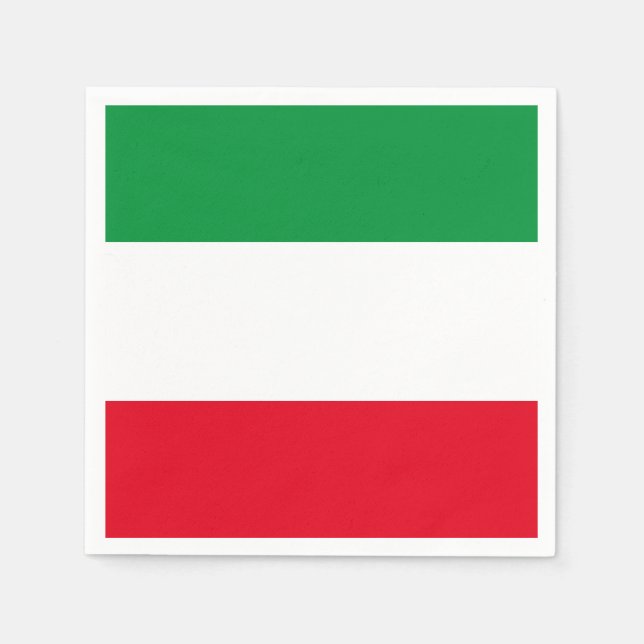 Serviette En Papier Drapeau de Rhénanie-du-Nord Westphalie Serviettes  (Devant)