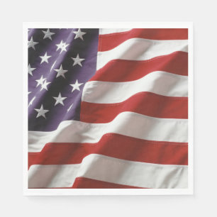 Serviette En Papier Drapeau des États-Unis