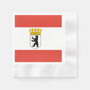 Serviette En Papier Drapeau des serviettes de Berlin