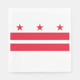 Serviette En Papier Drapeau d'État de Washington DC