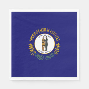 Serviette En Papier Drapeau d'État du Kentucky