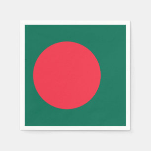 Serviette En Papier Drapeau du Bangladesh (Bangladesh)
