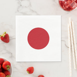 Serviette En Papier Drapeau du Japon