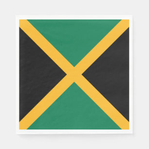 Serviette En Papier Drapeau Jamaïque