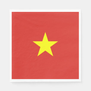 Serviette En Papier Drapeau vietnamien (Vietnam)