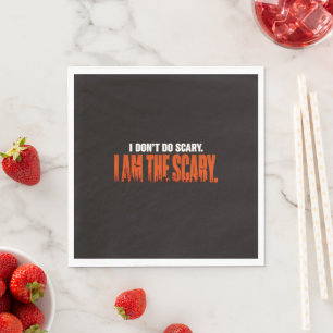 Serviette En Papier Drôle Je Suis La Citation Effrayante Halloween Épo