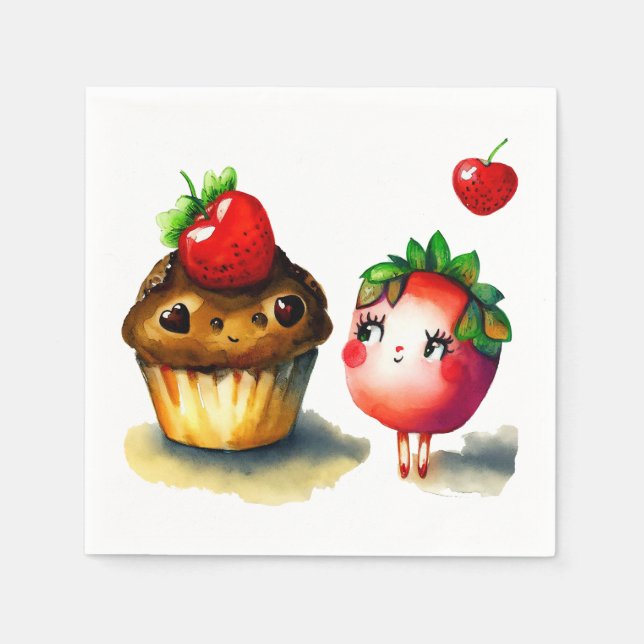 Serviette En Papier Drôle Mariage (Devant)