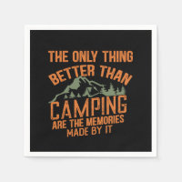 Drôle slogan de camping été citations